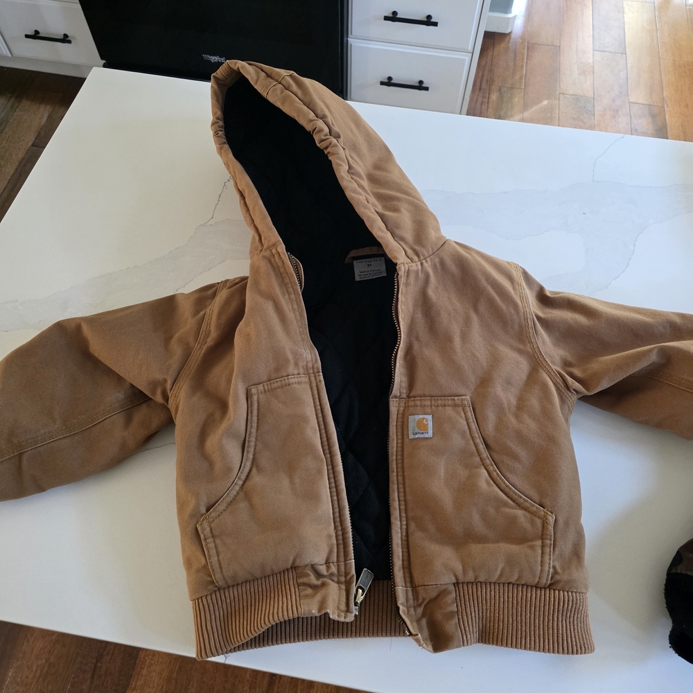 3T Carhartt Kids Jacket + Walls BLIZZAED PRUF Jacket